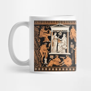 Greek vase print Mug